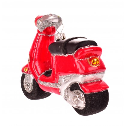 BOMBKA BOMBKI SKUTER DUŻY CZERWONY BOMBKA BOMBKI SKUTER DUŻY CZERWONY