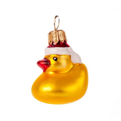 BOMBKA SZKLANA RĘCZNIE MALOWANA KACZKA DECORGURU BOMBKA SZKLANA RĘCZNIE MALOWANA KACZKA DECORGURU