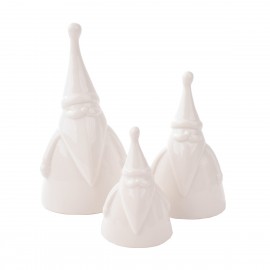 Mikołaje ceramiczne komplet 3 sztuki GW215+GW219+GW220 Mikołaje ceramiczne komplet 3 sztuki GW215+GW219+GW220