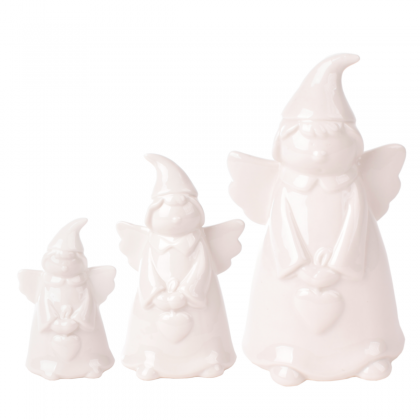 Aniołki ceramiczne komplet 3 sztuki GW228+GW227+GW222 Aniołki ceramiczne komplet 3 sztuki GW228+GW227+GW222