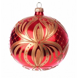 BOMBKI CHOINKOWE SZKLANE MALOWANE 15 cm wzór BOMBKI CHOINKOWE SZKLANE MALOWANE 15 cm wzór